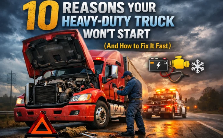  10 Reasons Your Heavy-Duty Truck Won’t Start (And How to Fix It Fast)